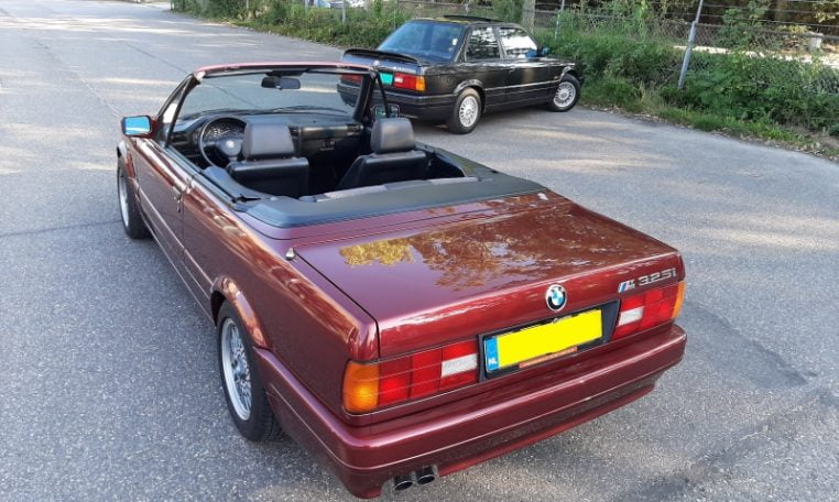 BMW 325i Cabrio E30 Last Edition Calypsoroot Metallic 106000 Km