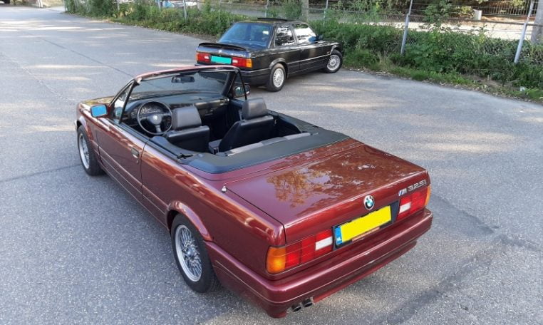 BMW 325i Cabrio E30 Last Edition Calypsoroot Metallic 106000 Km