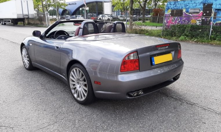 Maserati 4200 Spyder V8 Grijs Met Rood Leder 48000 Km 30000 Mijl