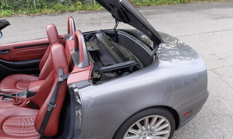 Maserati 4200 Spyder V8 Grijs Met Rood Leder 48000 Km 30000 Mijl