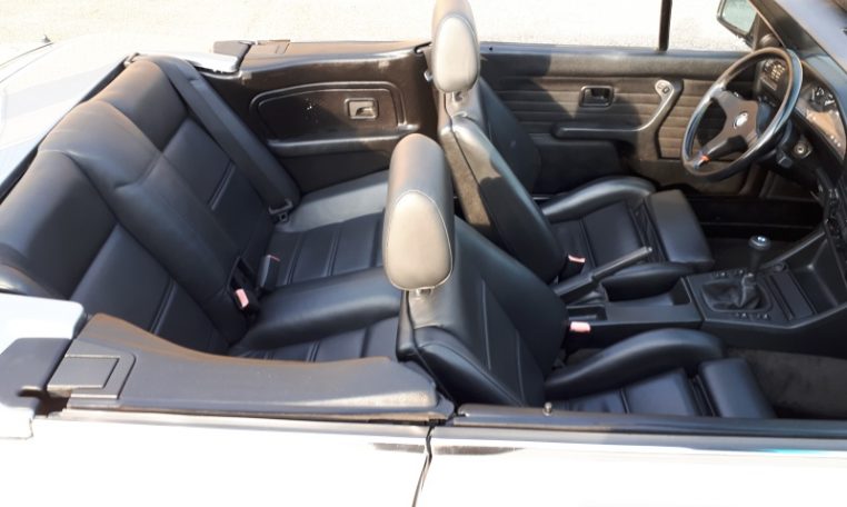BMW 325i E30 Lachssilber Metallic 170000 Km Zwart Leder
