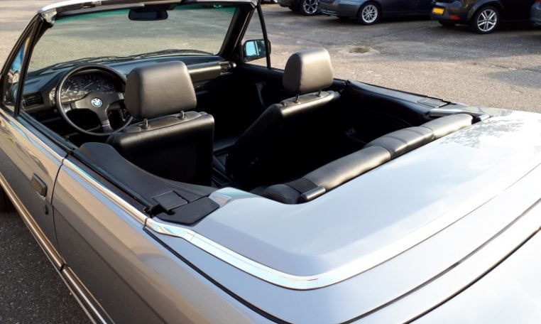 BMW 325i E30 Lachssilber Metallic 170000 Km Zwart Leder