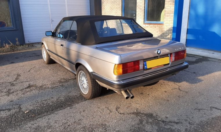 BMW 325i E30 Lachssilber Metallic 170000 Km Zwart Leder