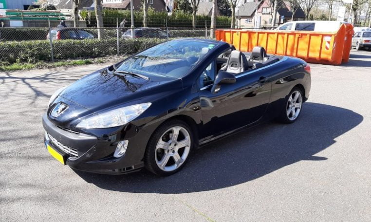 Peugeot 308CC Zwart Met Zwart Leder 117000 Km