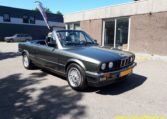 BMW 325i Cabrio E30 Delfingrijs Metallic 162000 Km Zwart Leder
