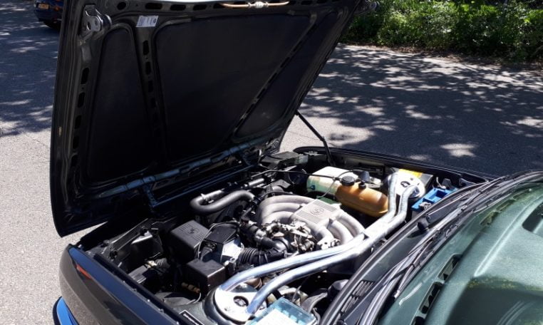 BMW 325i Cabrio E30 Delfingrijs Metallic 162000 Km Zwart Leder