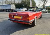 BMW 325i Cabrio E30 Zinnoberrood 182000 Km Grijs Stof Hahnentritt Interieur