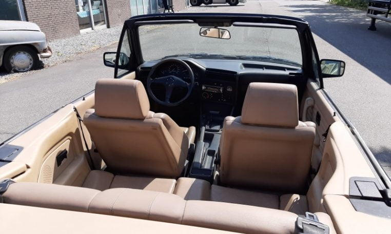BMW 320i Cabrio E30 Automaat Atlantikblauw 226000 Km