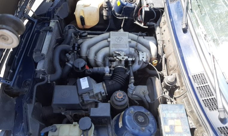 BMW 320i Cabrio E30 Automaat Atlantikblauw 226000 Km