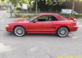 Ford Mustang GT 5.0 HO Cabrio Bordeauxrood 96000 Mijl