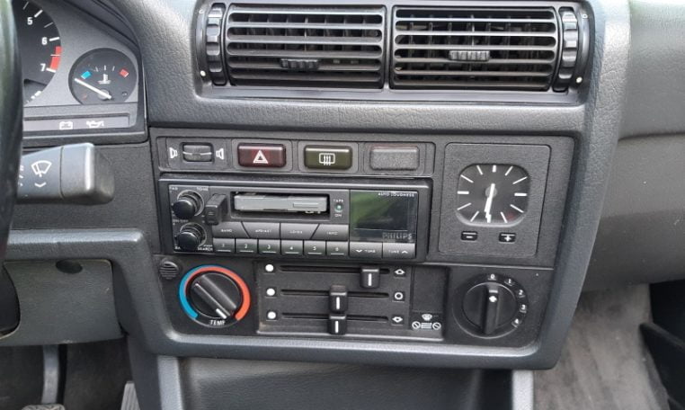 BMW 325i Cabrio E30 Diamantzwart Grijs Stof 172000 Km