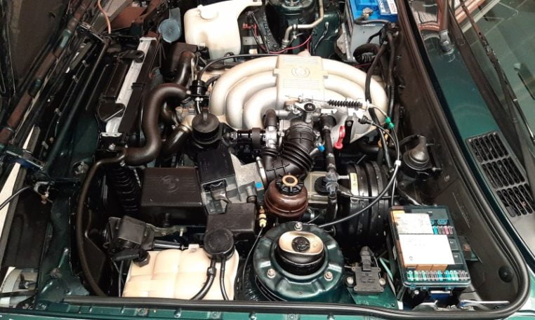 BMW 325ix Touring E30 Islandgrün Metallic Met Grijs Stof 158000 Km