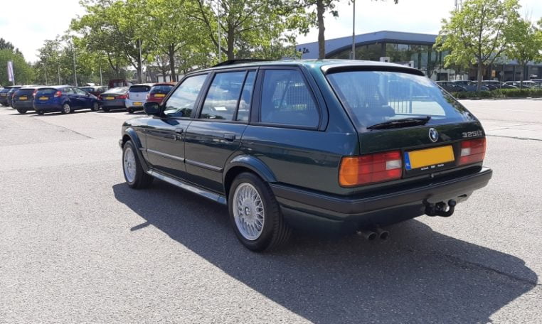BMW 325ix Touring E30 Islandgrün Metallic Met Grijs Stof 158000 Km