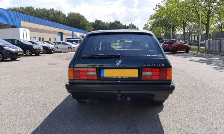 BMW 325ix Touring E30 Islandgrün Metallic Met Grijs Stof 158000 Km