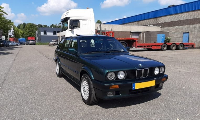 BMW 325ix Touring E30 Islandgrün Metallic Met Grijs Stof 158000 Km