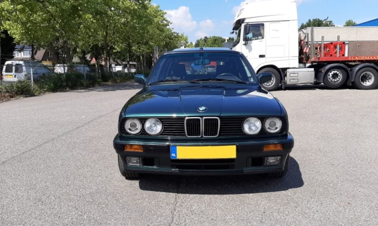 BMW 325ix Touring E30 Islandgrün Metallic Met Grijs Stof 158000 Km