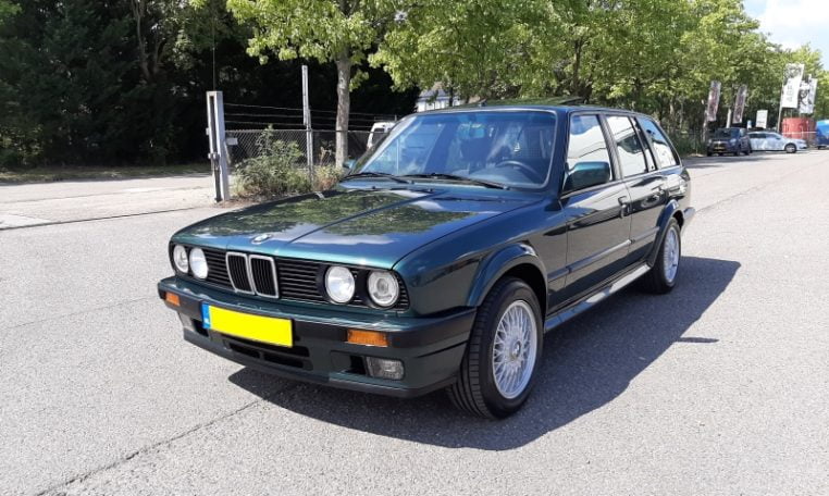BMW 325ix Touring E30 Islandgrün Metallic Met Grijs Stof 158000 Km