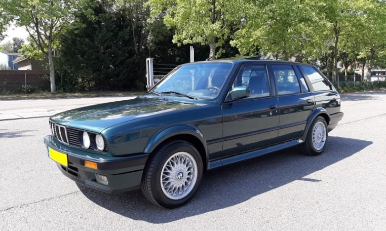 BMW 325ix Touring E30 Islandgrün Metallic Met Grijs Stof 158000 Km
