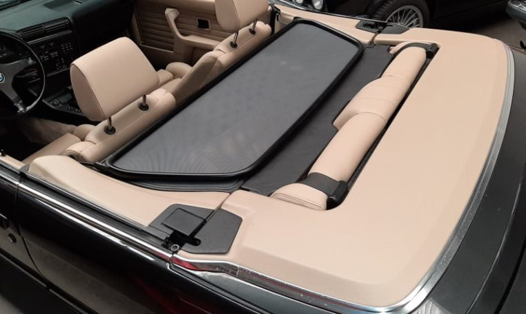 BMW 325i Cabrio E30 Aut. Diamantzwart Metallic Beige Leder 198000 Km