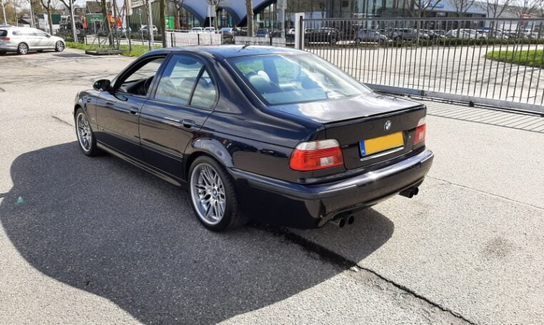 BMW M5 E39 Carbonschwarz Met Two Tone Zwart Leder 139000 Km 