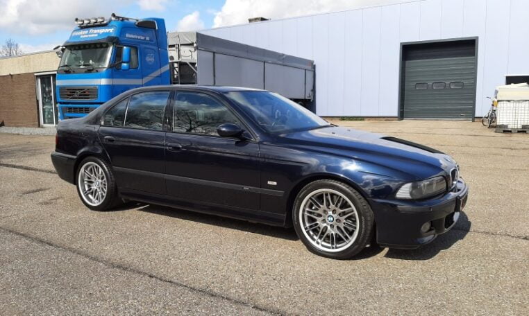 BMW M5 E39 Carbonschwarz Met Two Tone Zwart Leder 139000 Km 