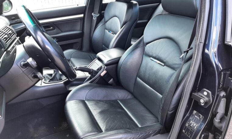 BMW M5 E39 Carbonschwarz Met Two Tone Zwart Leder 139000 Km 