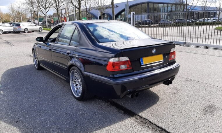 BMW M5 E39 Carbonschwarz Met Two Tone Zwart Leder 139000 Km 