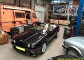 BMW 325i Cabrio E30 Diamantzwart Beige Leder 151000 Km
