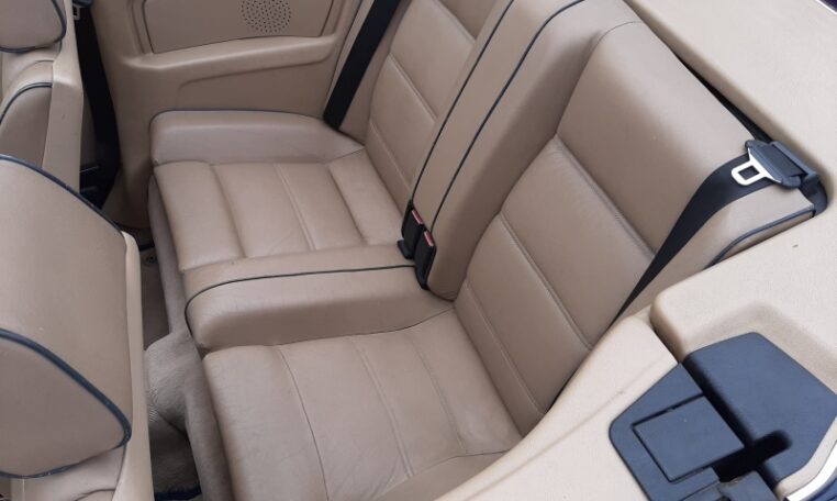 BMW 318i Cabrio E30 Donkerblauw Met Beige Leder 219000 Km