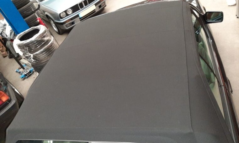 BMW 325i Cabrio E30 Diamantzwart Beige Leder 151000 Km 04 (