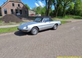 Alfa Romeo Spider 1600 Coda Tronca Zilver Met Rood Leder 0