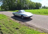 Alfa Romeo Spider 1600 Coda Tronca Zilver Met Rood Leder 0