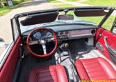 Alfa Romeo Spider 1600 Coda Tronca Zilver Met Rood Leder 0