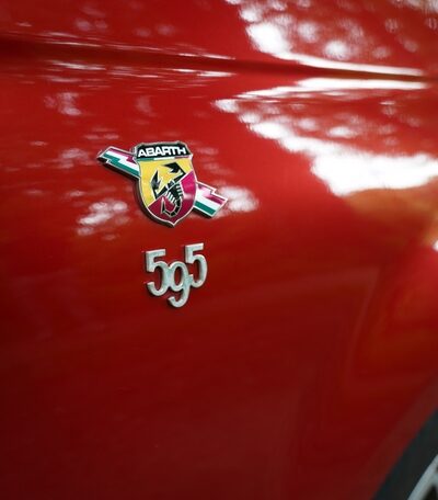 Fiat 500 Abarth 595 Bordeauxrood 0